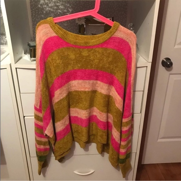 Free people all about you striped sweater - Picture 2 of 4